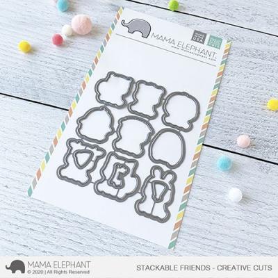 Mama Elephant Creative Cuts - Stackable Friends